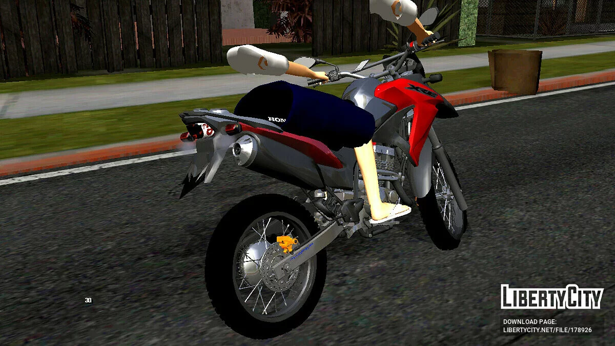 Honda XRE 2018 (только DFF) / GTA San Andreas (iOS, Android)