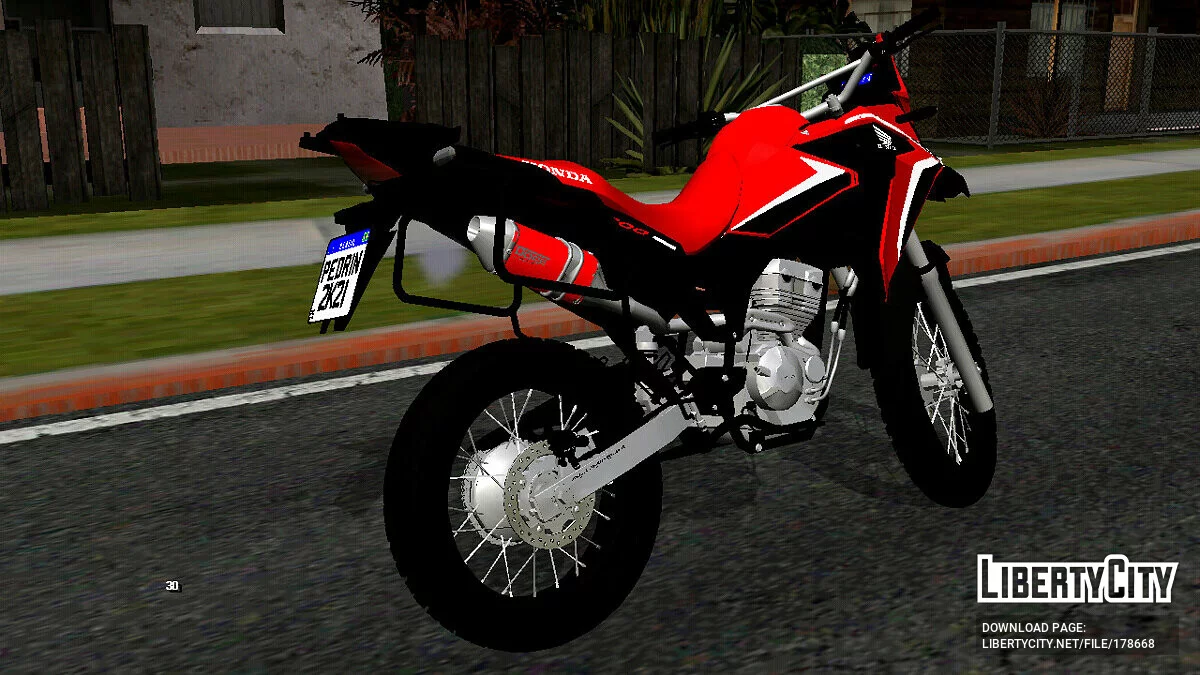 Honda XRE300 Rally 2k22 (только DFF) / GTA San Andreas (iOS, Android)