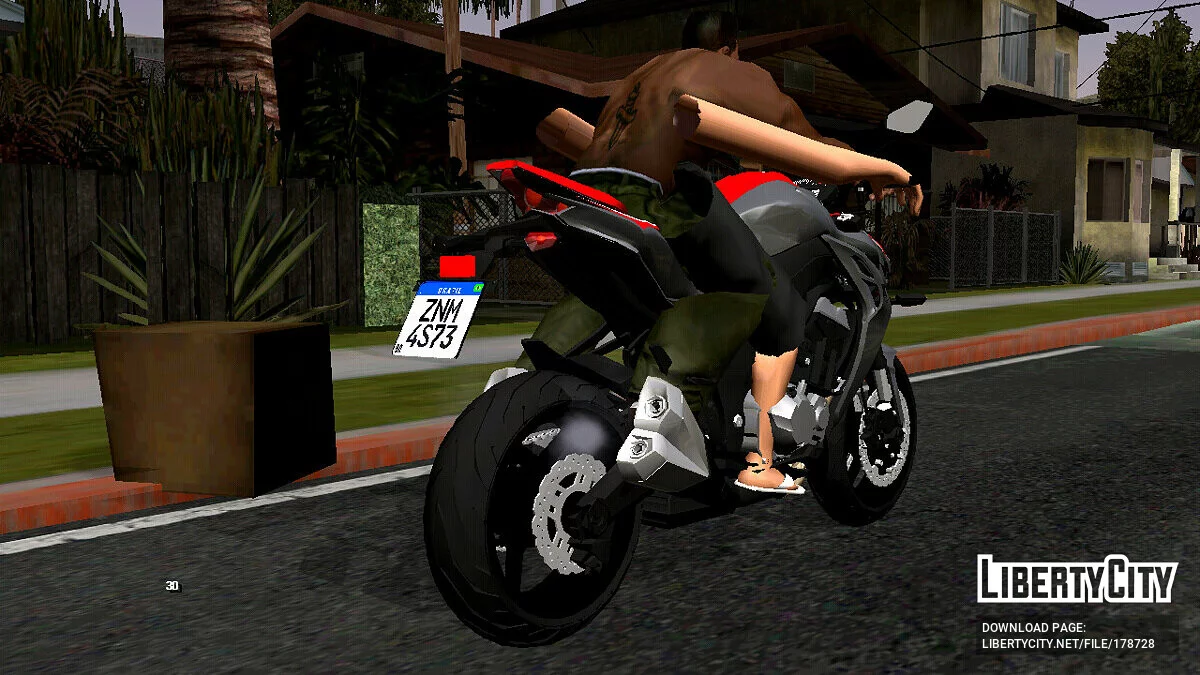 Kawasaki Z1000 (только DFF) / GTA San Andreas (iOS, Android)