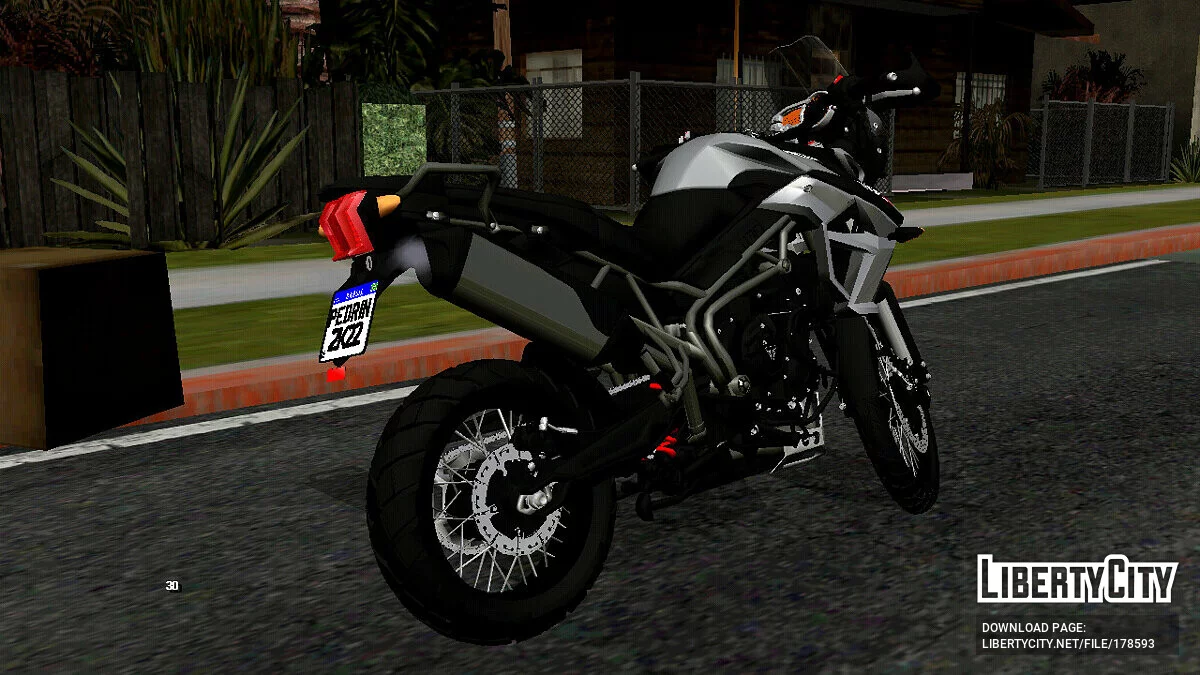 Triumph Tiger 800 XCX (только DFF) / GTA San Andreas (iOS, Android)