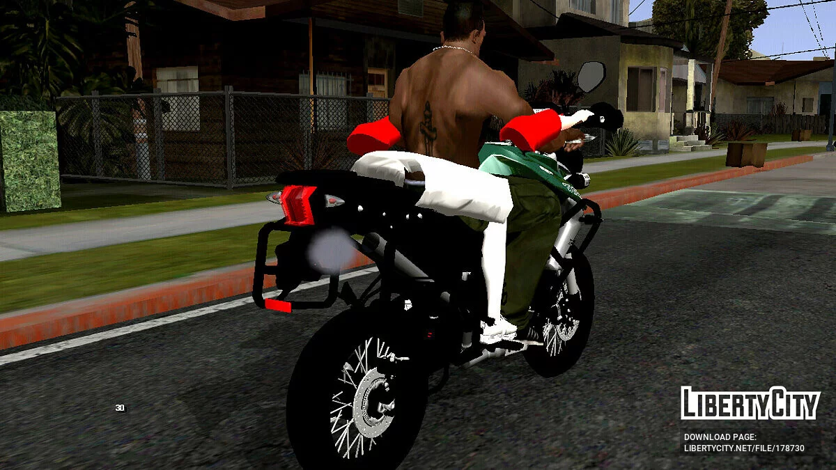 Triumph Tiger 800 XCX (только DFF) / GTA San Andreas (iOS, Android)