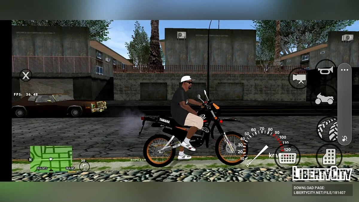 Yamaha DT175 / GTA San Andreas (iOS, Android)