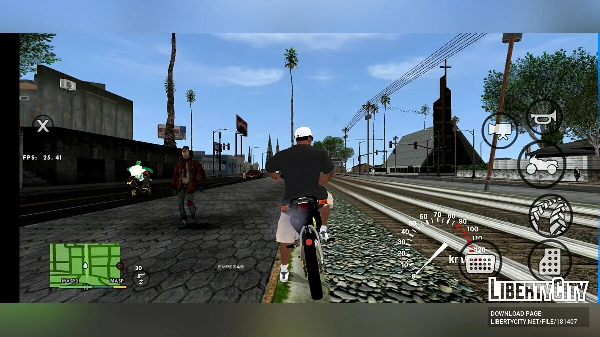 Yamaha DT175 / GTA San Andreas (iOS, Android)