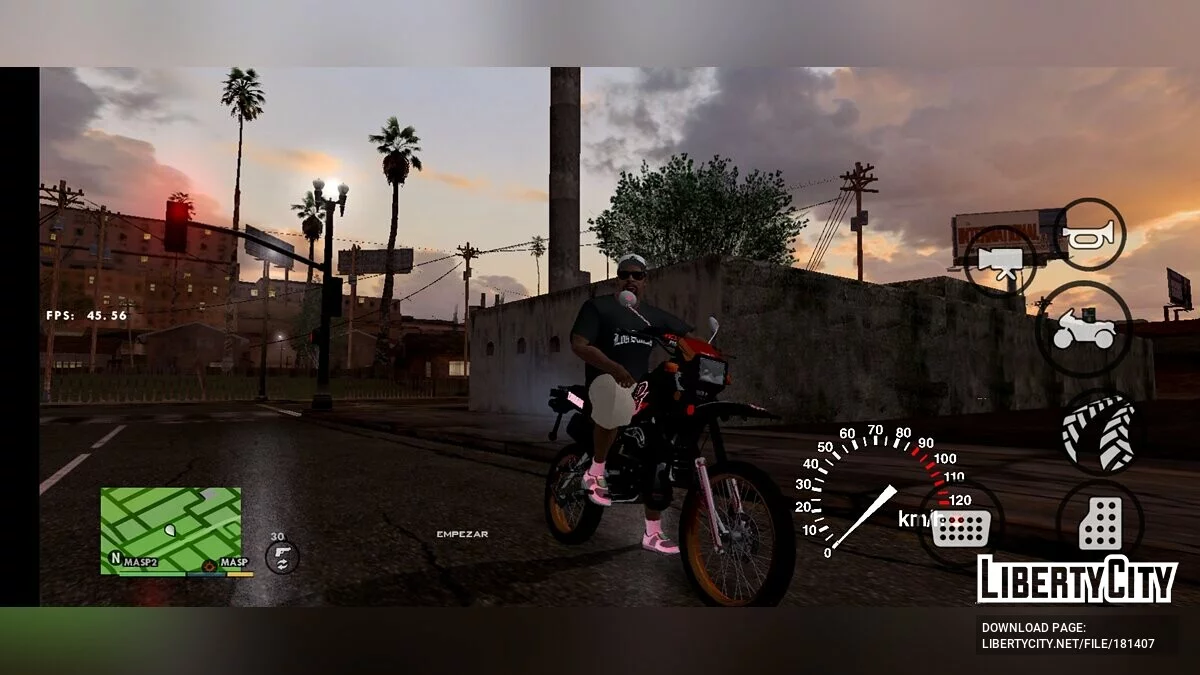 Yamaha DT175 / GTA San Andreas (iOS, Android)