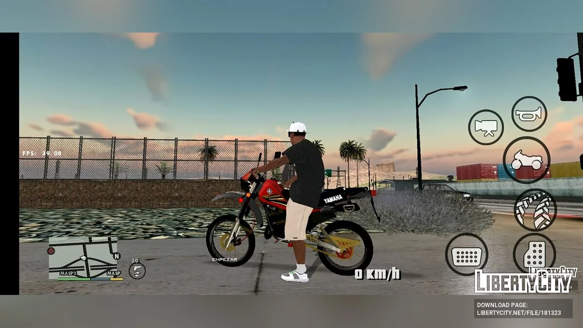 Yamaha DT 175 / GTA San Andreas (iOS, Android)