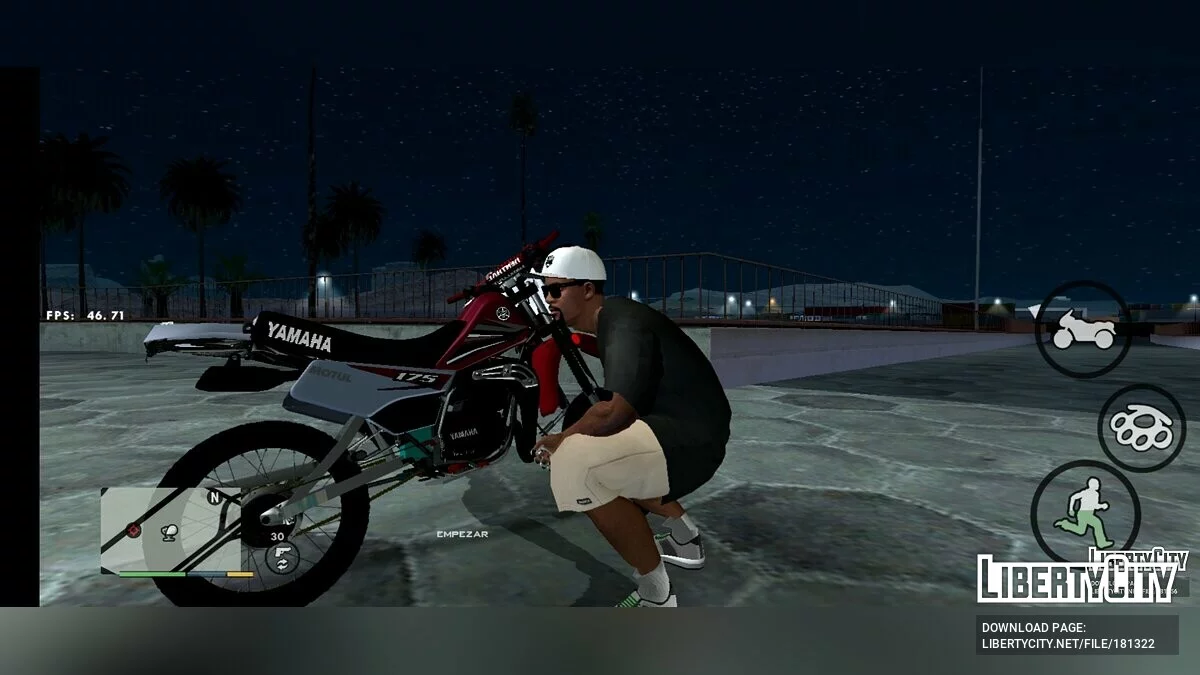 Yamaha DT 125 / GTA San Andreas (iOS, Android)