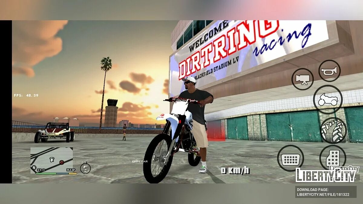 Yamaha DT 125 / GTA San Andreas (iOS, Android)