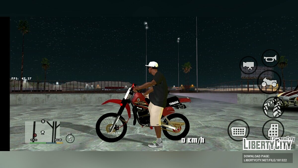 Скачать Yamaha DT 125 для GTA San Andreas (iOS, Android)