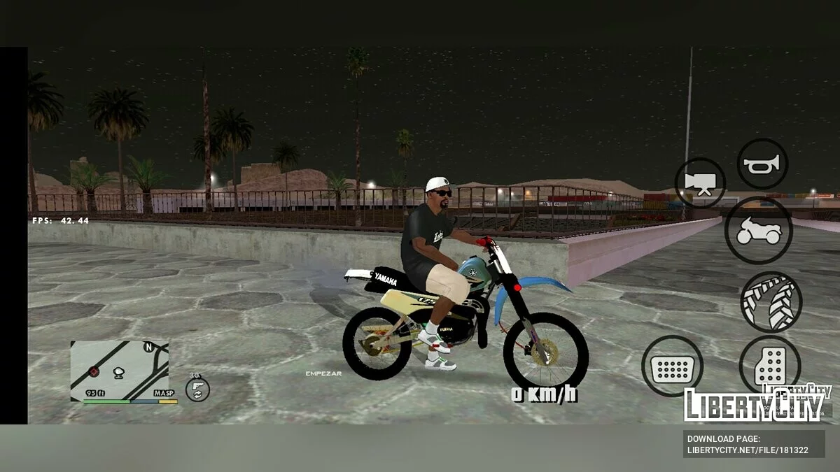 Yamaha DT 125 / GTA San Andreas (iOS, Android)