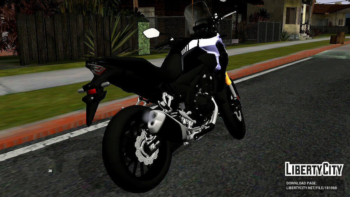 Скачать Honda CB500X 2023 (только DFF) для GTA San Andreas (iOS, Android)