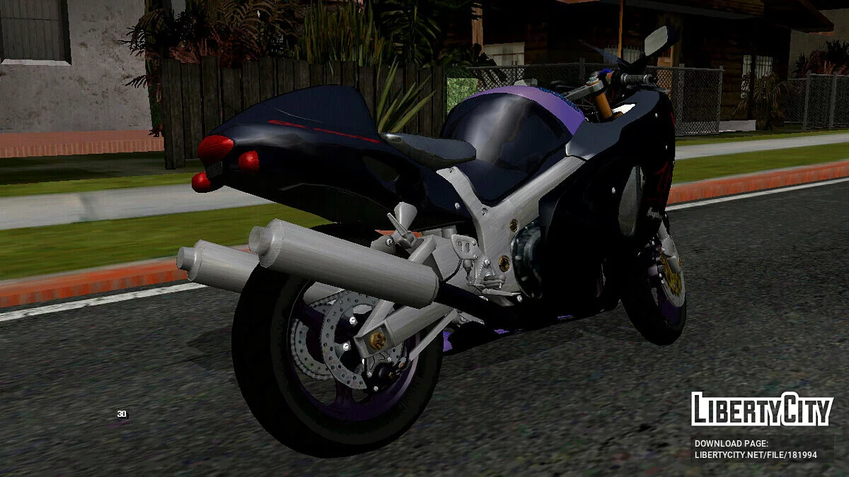 Suzuki Hayabusa 1300r / GTA San Andreas (iOS, Android)
