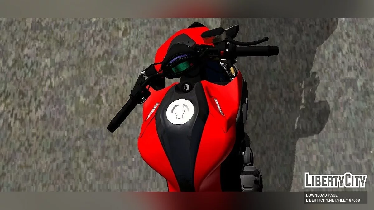 Kawasaki Z1000 Custom (только DFF) / GTA San Andreas (iOS, Android)