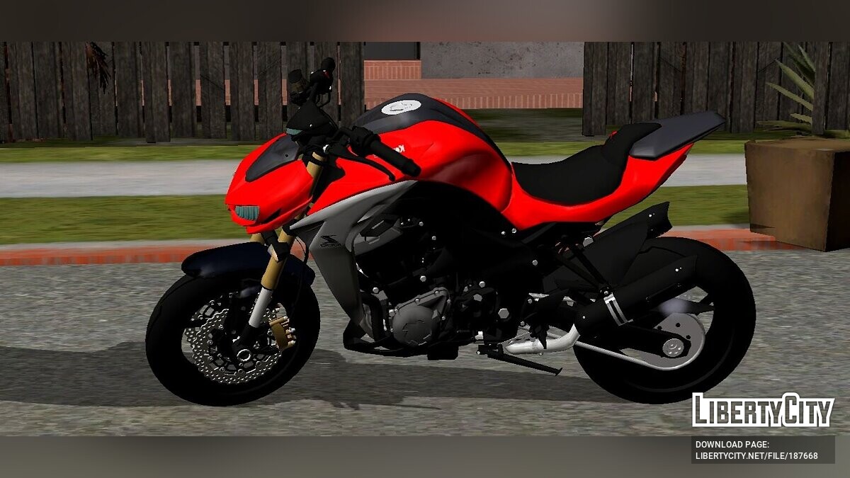 Kawasaki Z1000 Custom (только DFF) для GTA San Andreas (iOS, Android) - Картинка #3