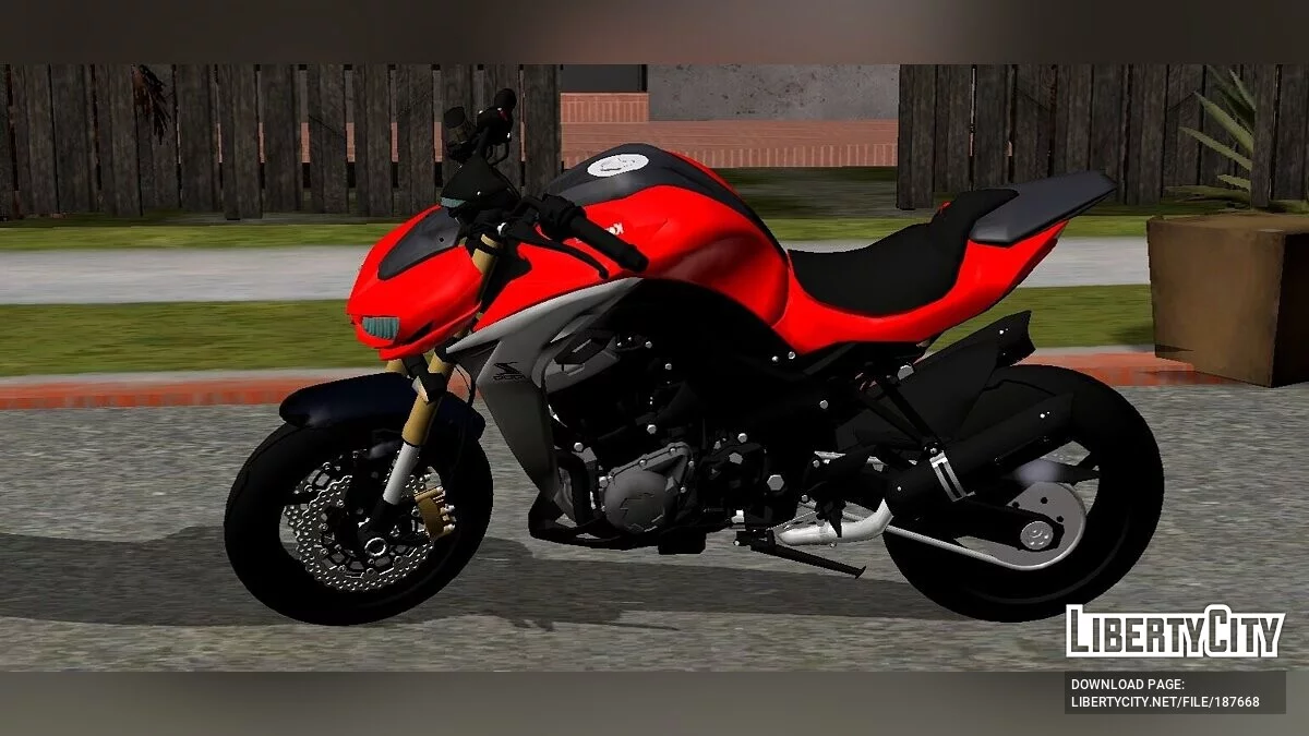 Kawasaki Z1000 Custom (только DFF) / GTA San Andreas (iOS, Android)