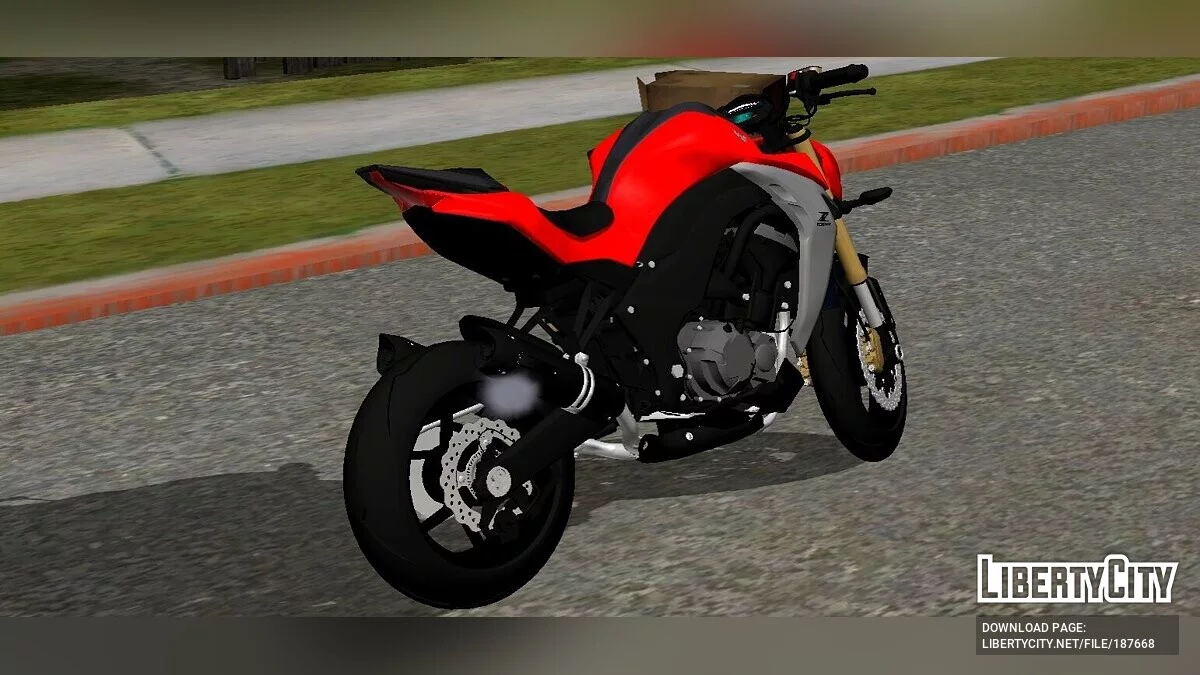 Kawasaki Z1000 Custom (только DFF) / GTA San Andreas (iOS, Android)