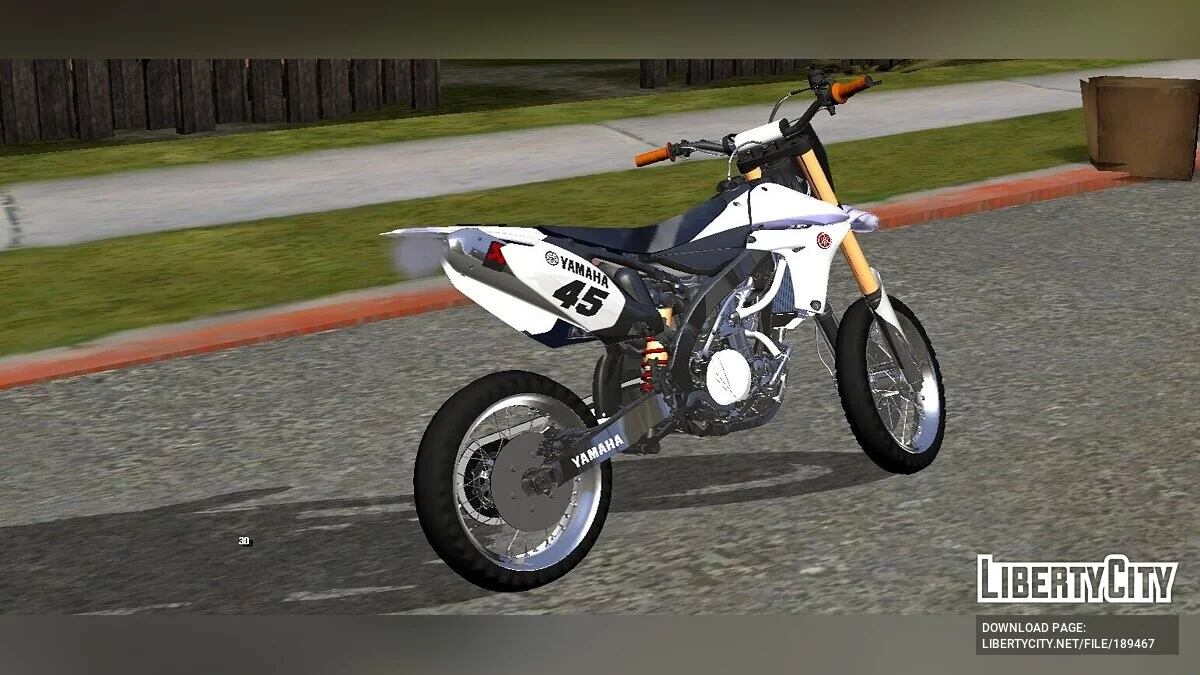 Yamaha Yz450 (только DFF) / GTA San Andreas (iOS, Android)