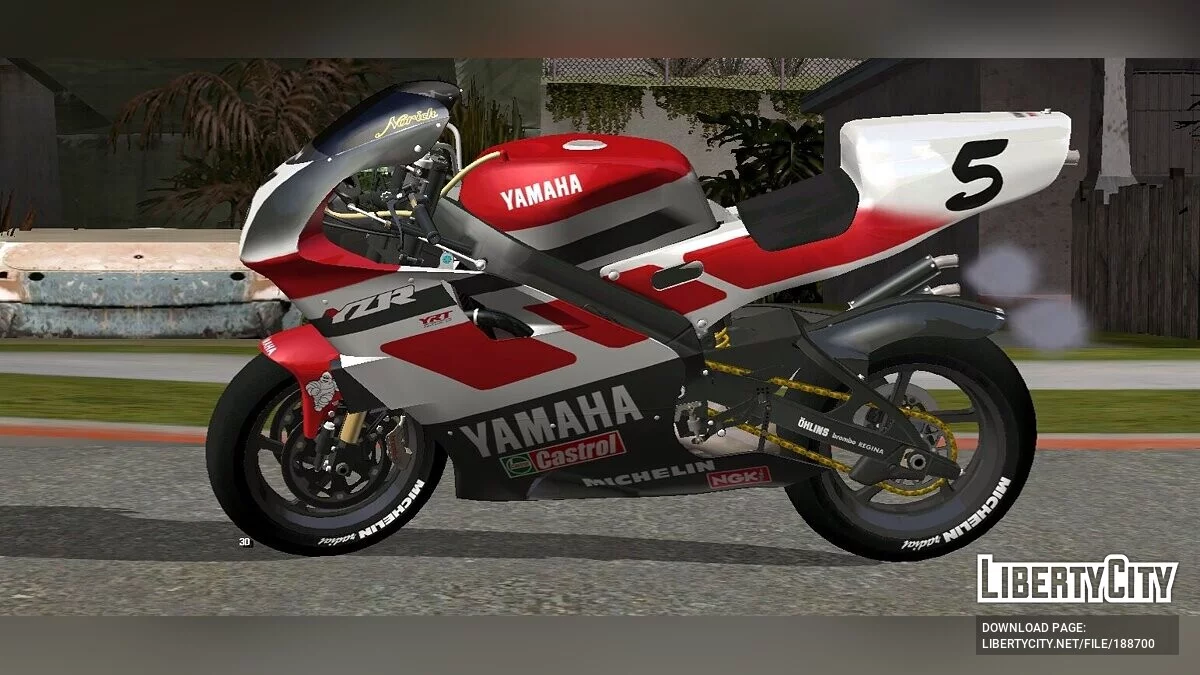 Yamaha YZR-500 / GTA San Andreas (iOS, Android)