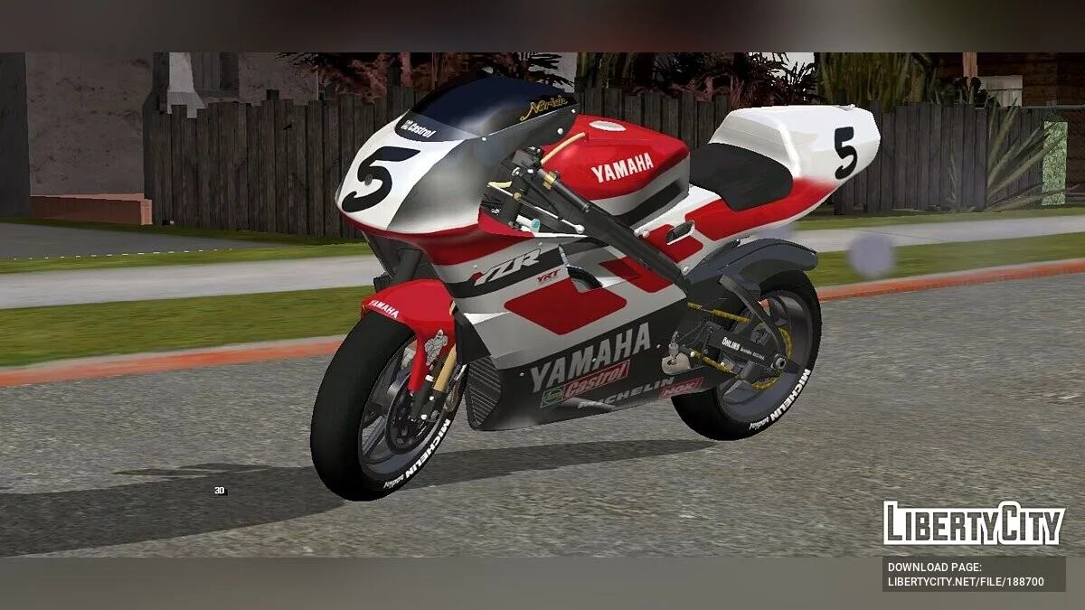 Yamaha YZR-500 / GTA San Andreas (iOS, Android)