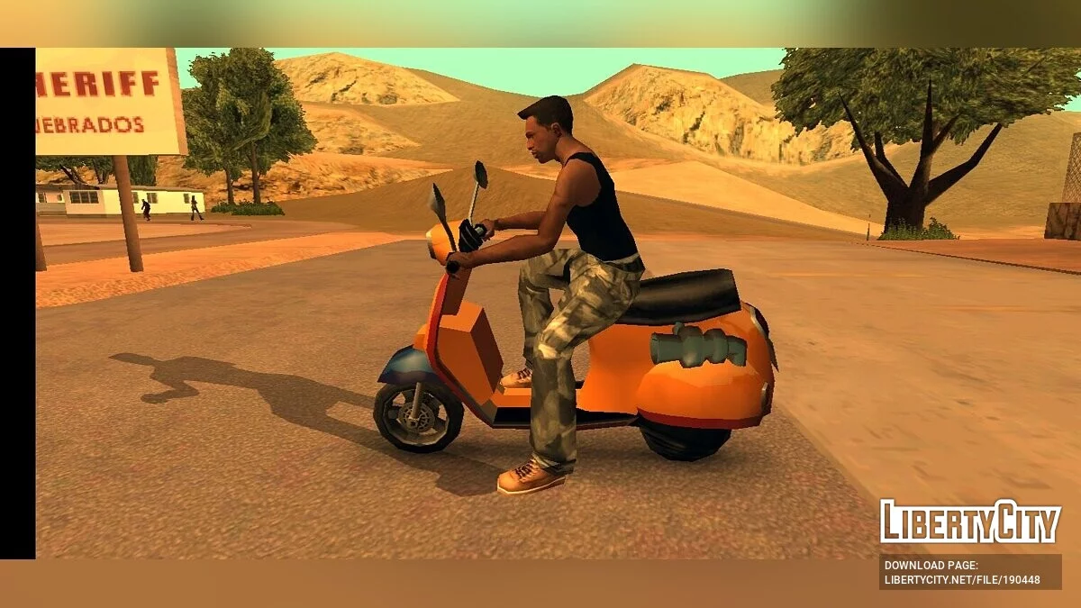 Турбо Faggio / GTA San Andreas (iOS, Android)