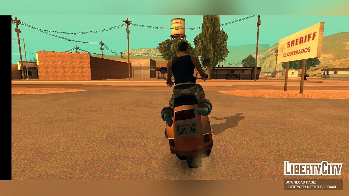 Скачать Турбо Faggio для GTA San Andreas (iOS, Android)