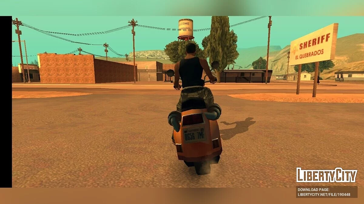 Турбо Faggio / GTA San Andreas (iOS, Android)