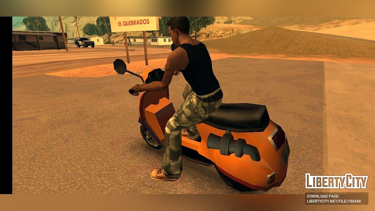 Скачать Турбо Faggio для GTA San Andreas (iOS, Android)