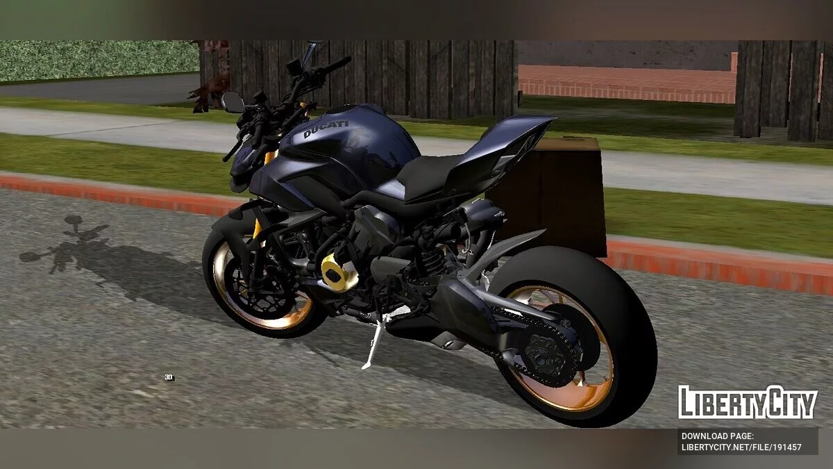 Ducati Streetfighter (только DFF) / GTA San Andreas (iOS, Android)