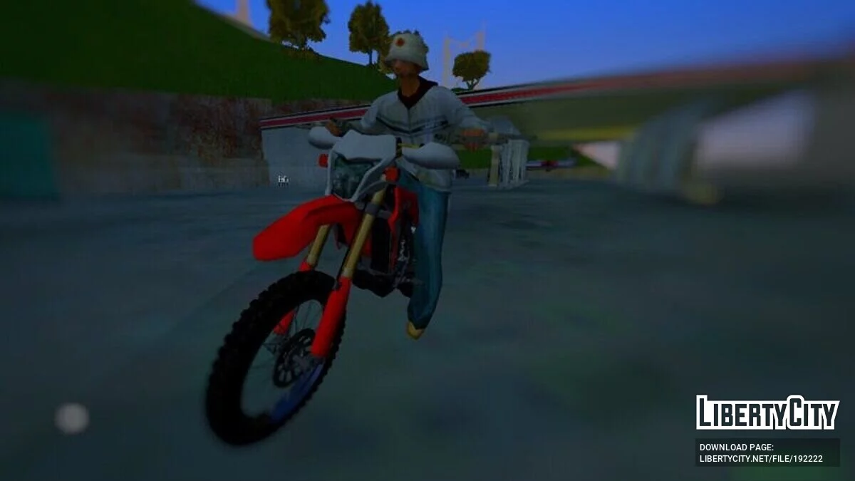 Honda CRF 150L Supermoto / GTA San Andreas (iOS, Android)