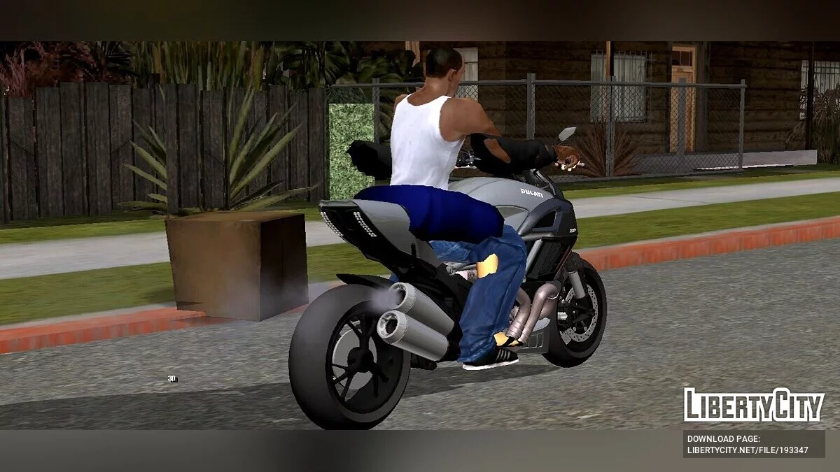 Ducati Diavel (только DFF) / GTA San Andreas (iOS, Android)