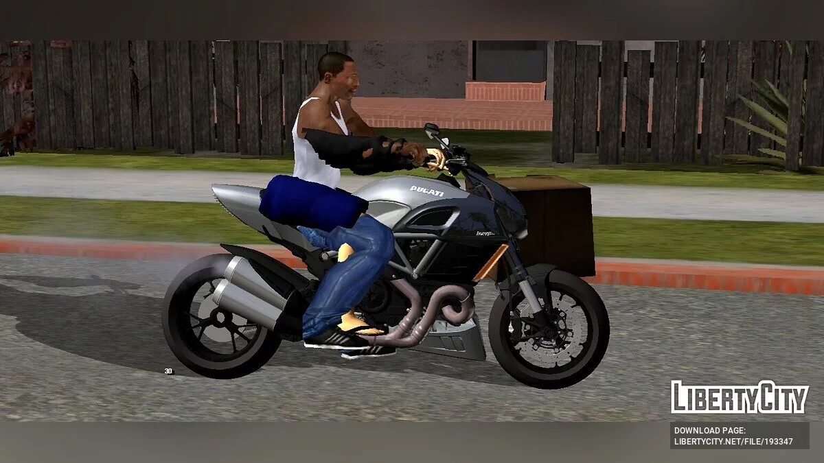 Ducati Diavel (только DFF) / GTA San Andreas (iOS, Android)