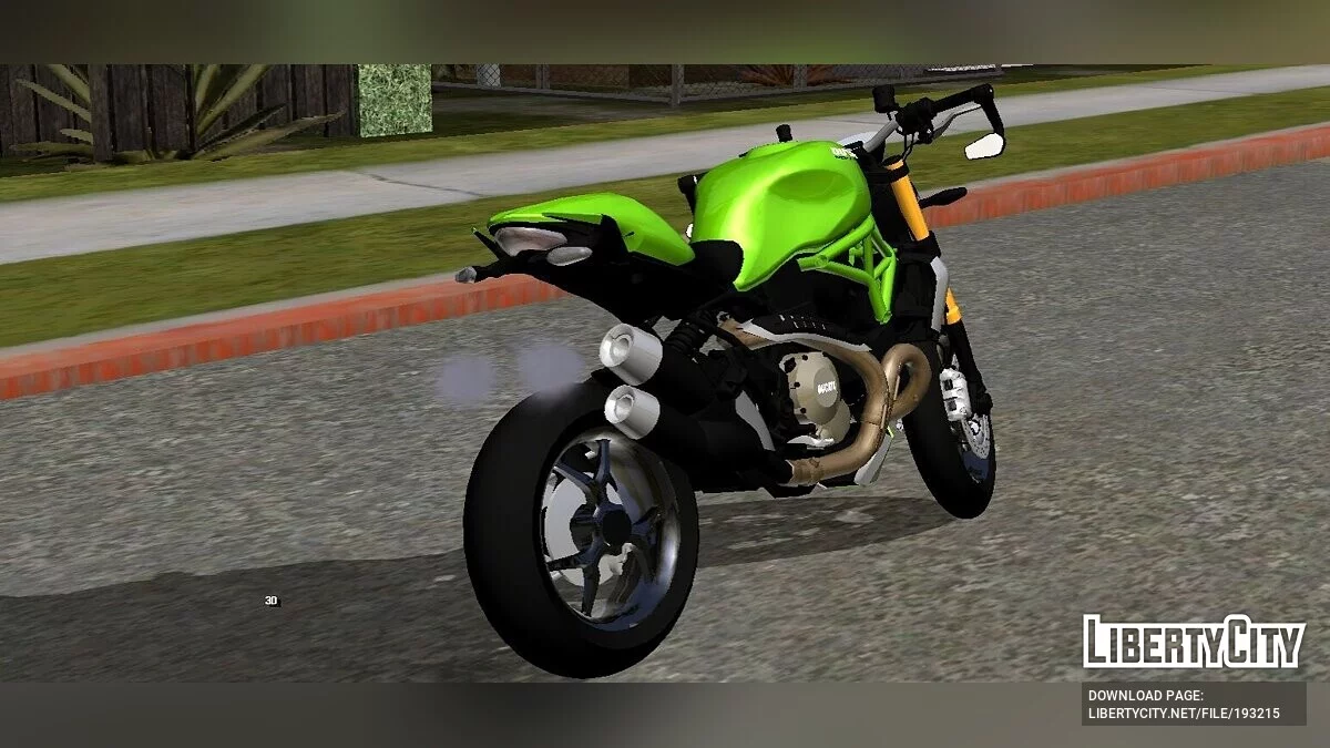 Ducati Monster 1200 (только DFF) / GTA San Andreas (iOS, Android)