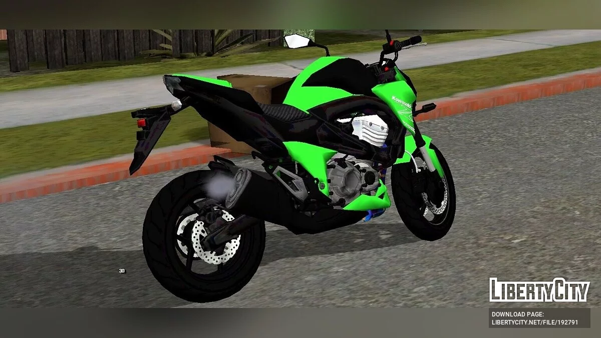 Kawasaki Z800 Edit / GTA San Andreas (iOS, Android)