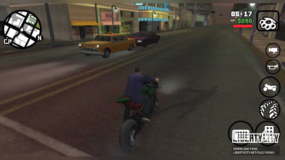 Bangladeshi Flag Bike / GTA San Andreas (iOS, Android)