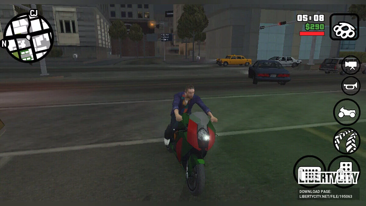 Bangladeshi Flag Bike / GTA San Andreas (iOS, Android)