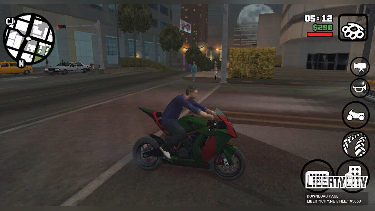 Bangladeshi Flag Bike / GTA San Andreas (iOS, Android)