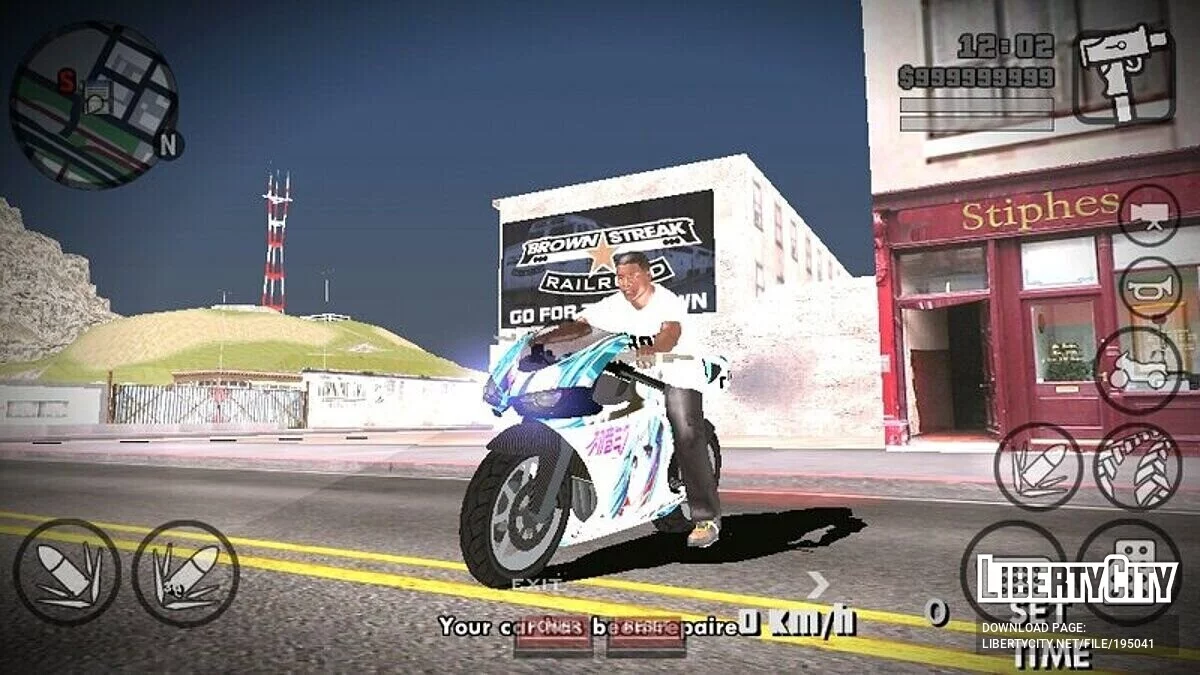 Bati 801 RR Retextured / GTA San Andreas (iOS, Android)