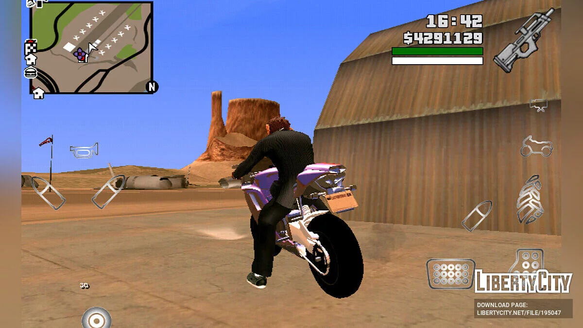 GTA 4 Pegassi Bati / GTA San Andreas (iOS, Android)
