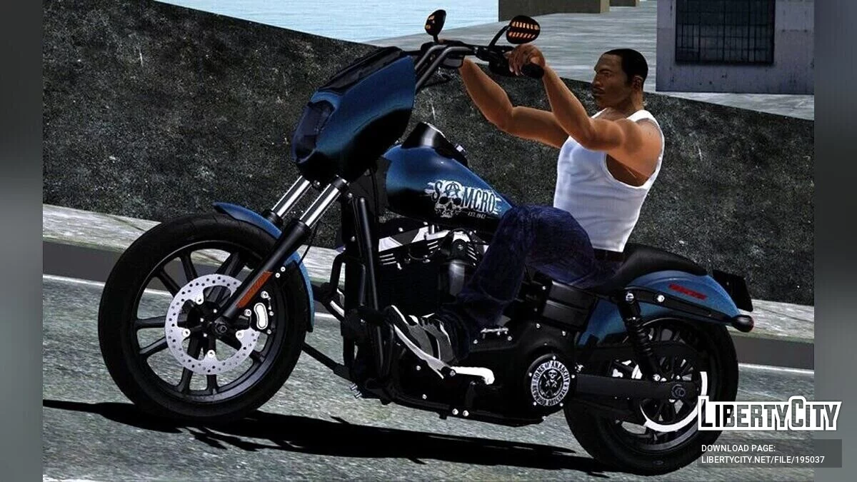 Harley-Davidson Street Bob - Sons Of Anarchy / GTA San Andreas (iOS, Android)