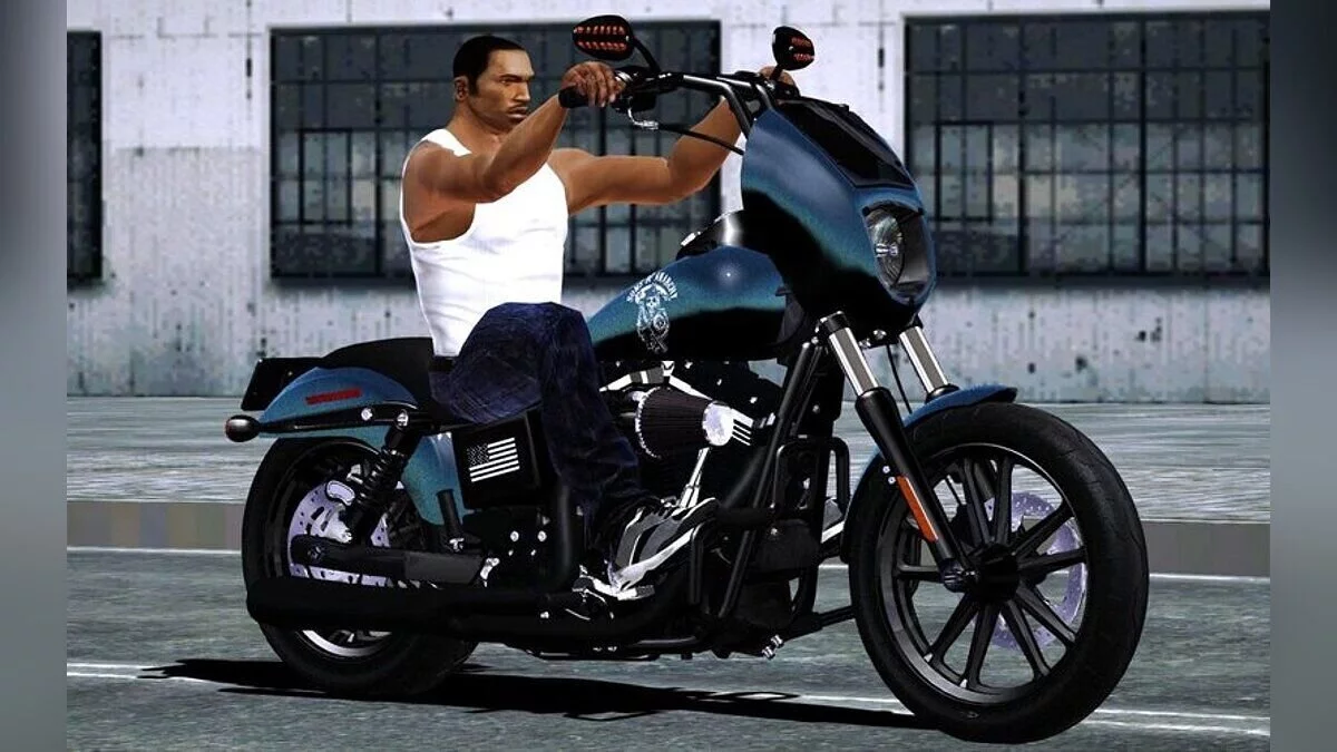 Harley-Davidson Street Bob - Sons Of Anarchy / GTA San Andreas (iOS, Android)