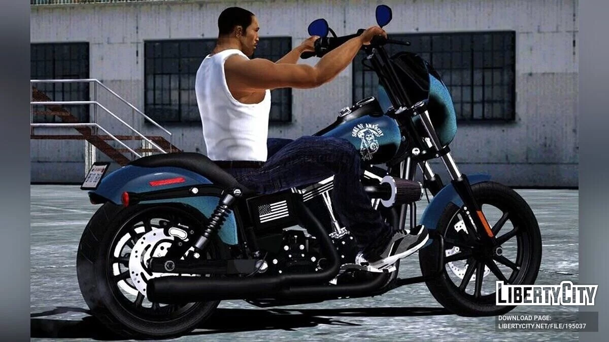 Harley-Davidson Street Bob - Sons Of Anarchy / GTA San Andreas (iOS, Android)