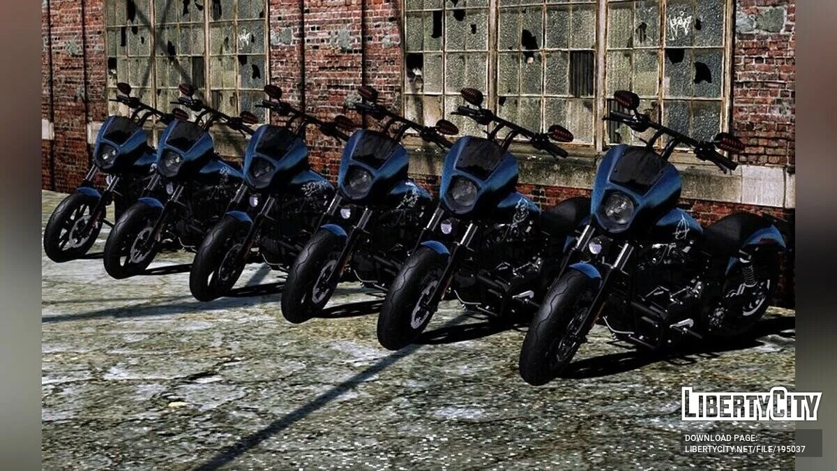 Harley-Davidson Street Bob - Sons Of Anarchy / GTA San Andreas (iOS, Android)