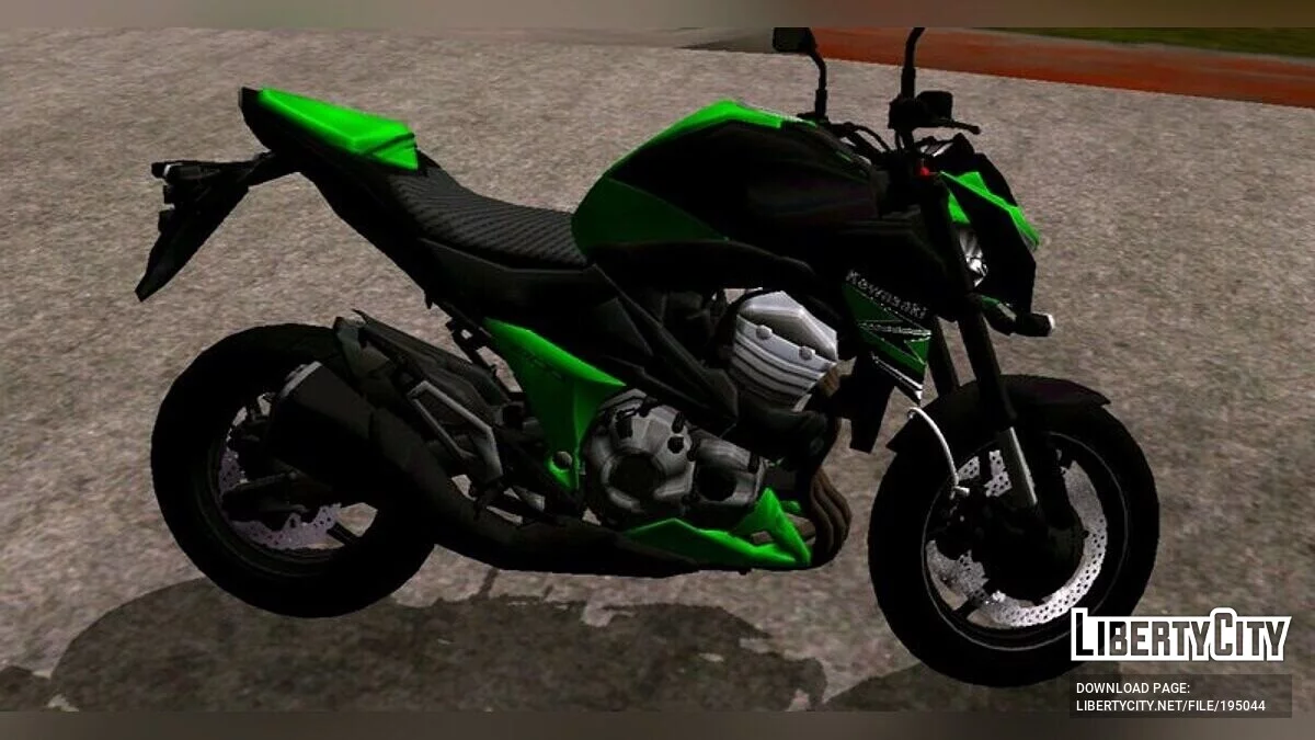 Kawasaki Z800 / GTA San Andreas (iOS, Android)