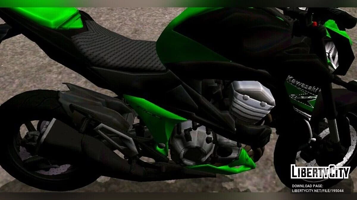 Kawasaki Z800 / GTA San Andreas (iOS, Android)