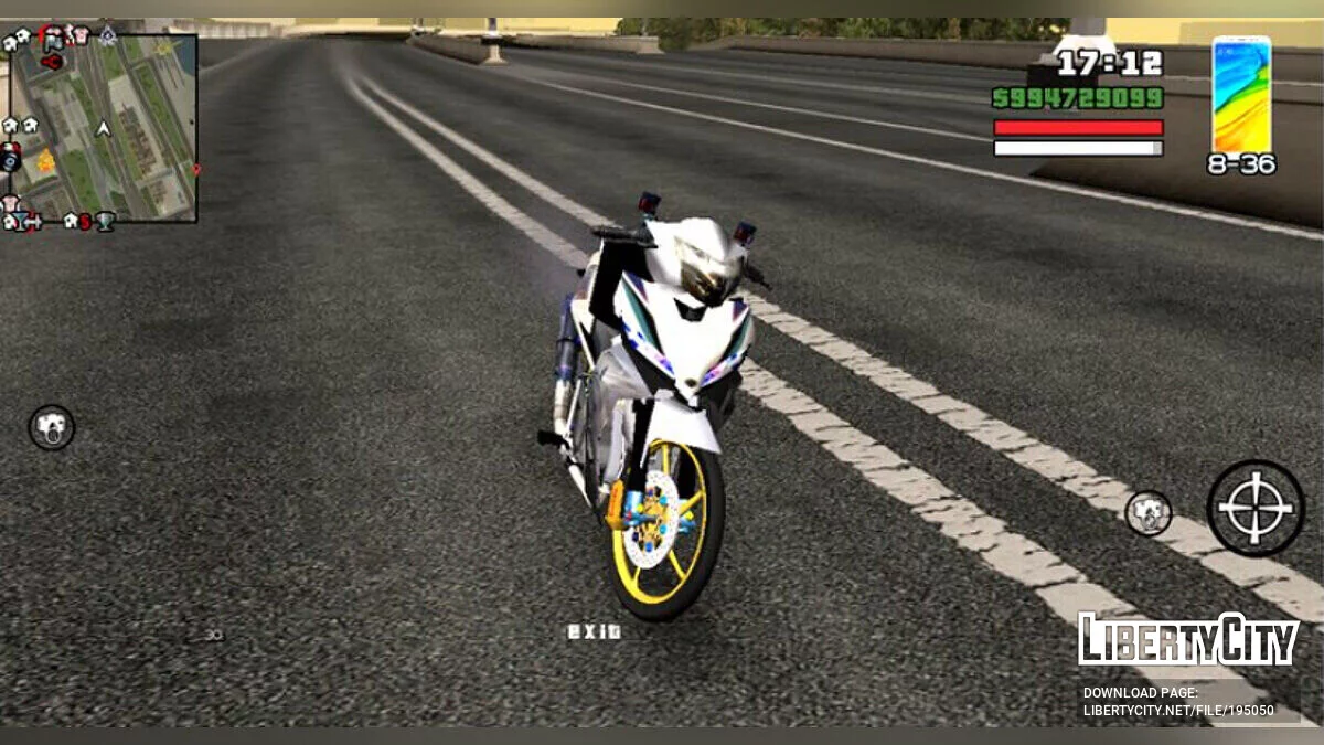 Yamaha LC135 Anniversary Edition / GTA San Andreas (iOS, Android)