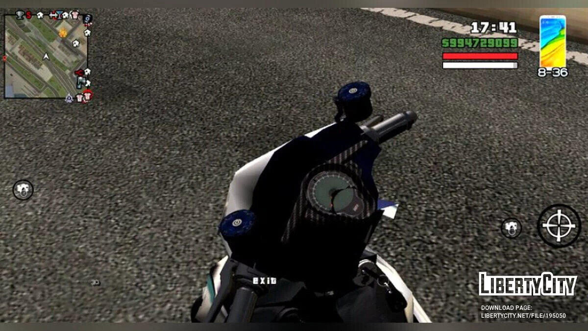 Yamaha LC135 Anniversary Edition / GTA San Andreas (iOS, Android)
