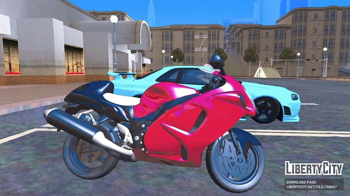 Suzuki GSX1300R Hayabusa (только DFF) / GTA San Andreas (iOS, Android)