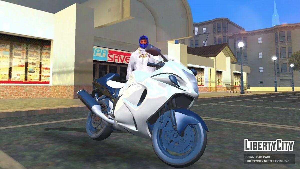 Suzuki GSX1300R Hayabusa (только DFF) / GTA San Andreas (iOS, Android)
