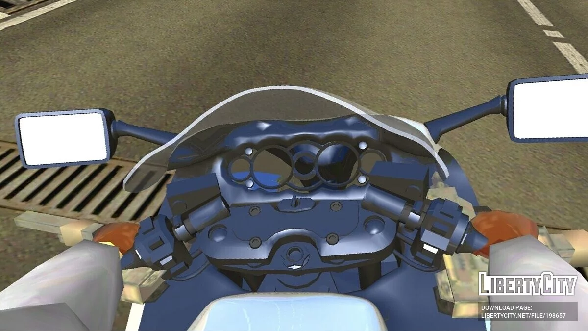 Suzuki GSX1300R Hayabusa (только DFF) / GTA San Andreas (iOS, Android)