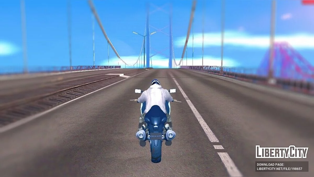 Suzuki GSX1300R Hayabusa (только DFF) / GTA San Andreas (iOS, Android)
