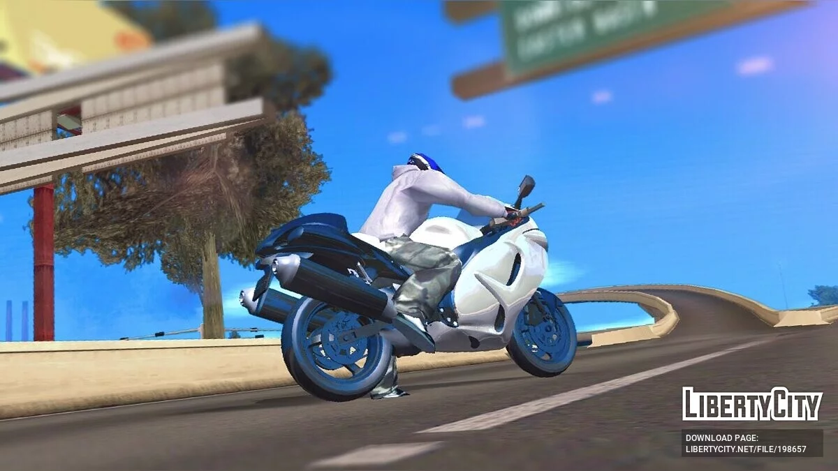 Suzuki GSX1300R Hayabusa (только DFF) / GTA San Andreas (iOS, Android)